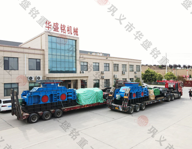 水泥廢料用什么破碎好？就用液壓對輥制砂機